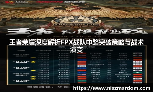王者荣耀深度解析FPX战队中路突破策略与战术演变